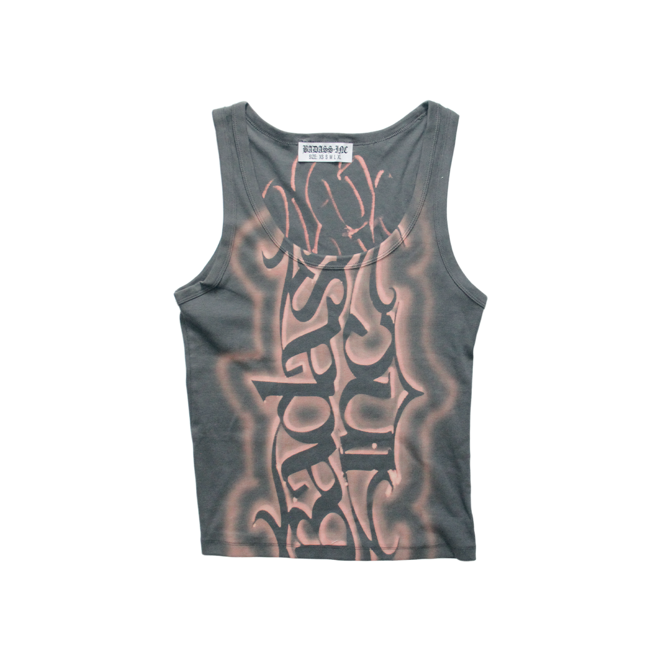 1/1 Stencil Top Grey