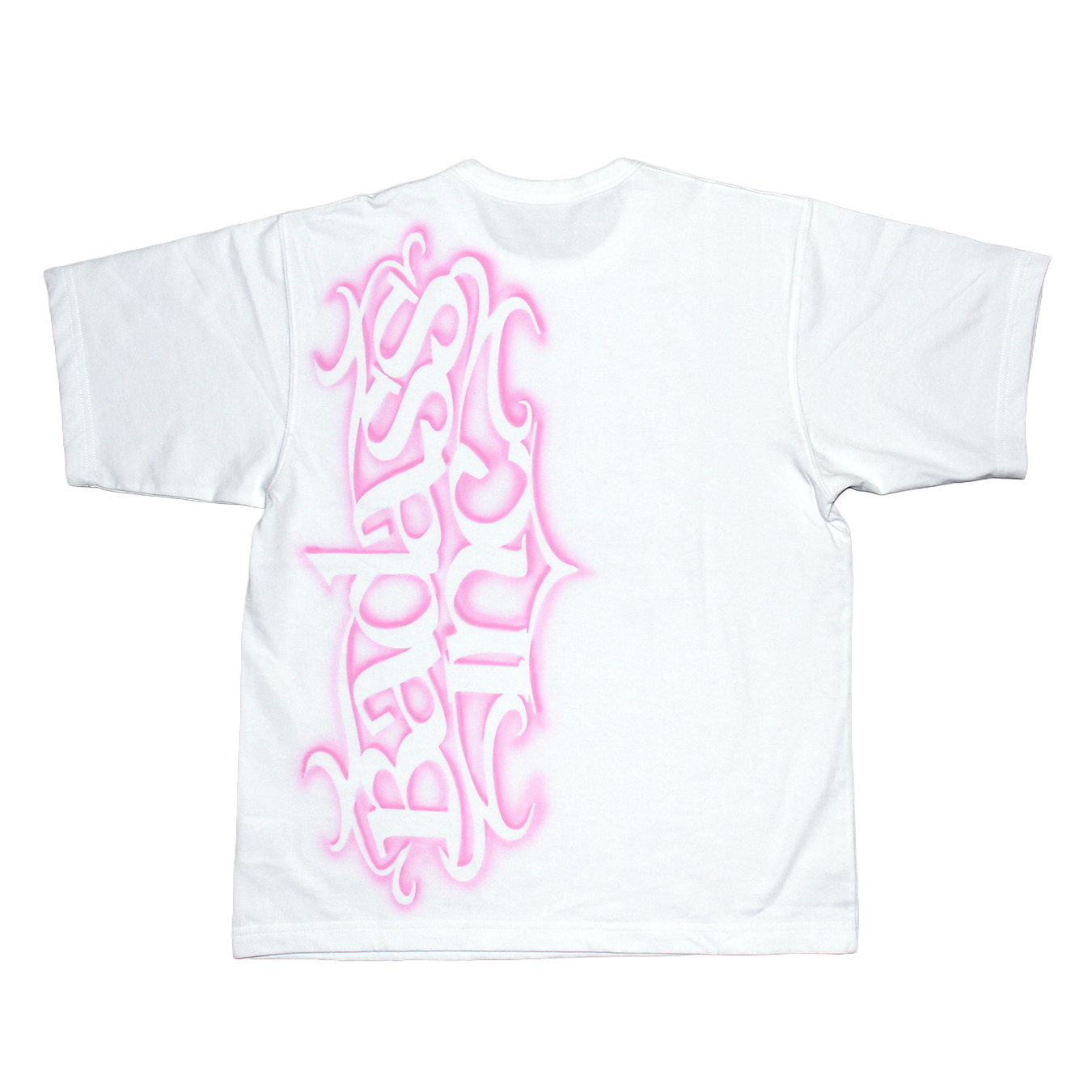 1/1 T-Shirt Stencil Pink Front/Back