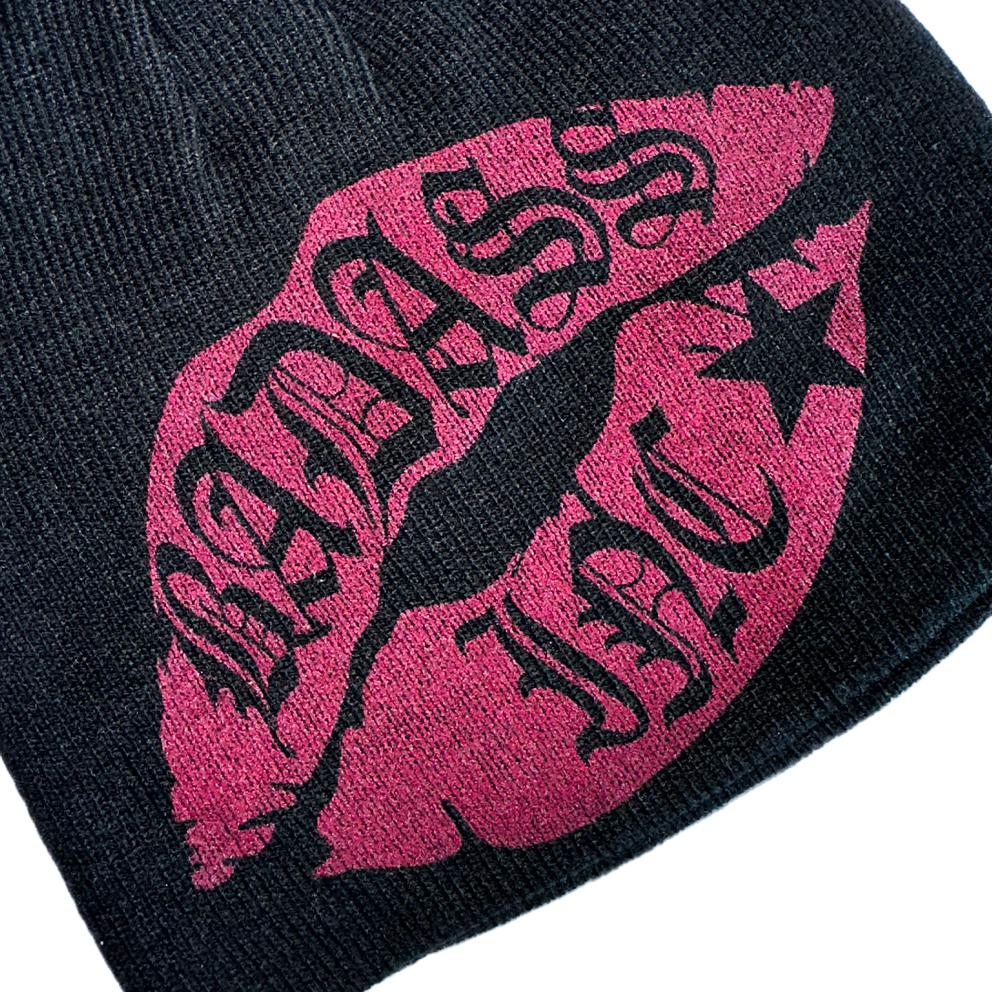 Beanie Black / Red Logo