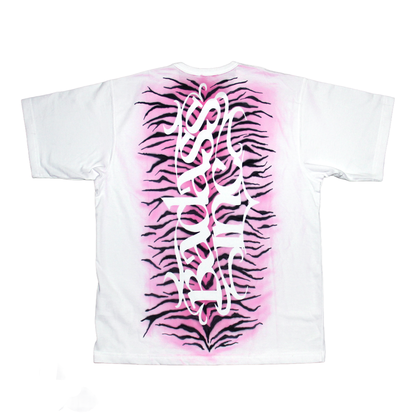 1/1 T-Shirt Stencil Tiger Style Pink