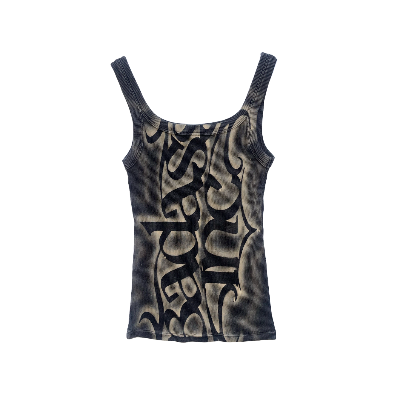 1/1 Stencil Top Washed Grey