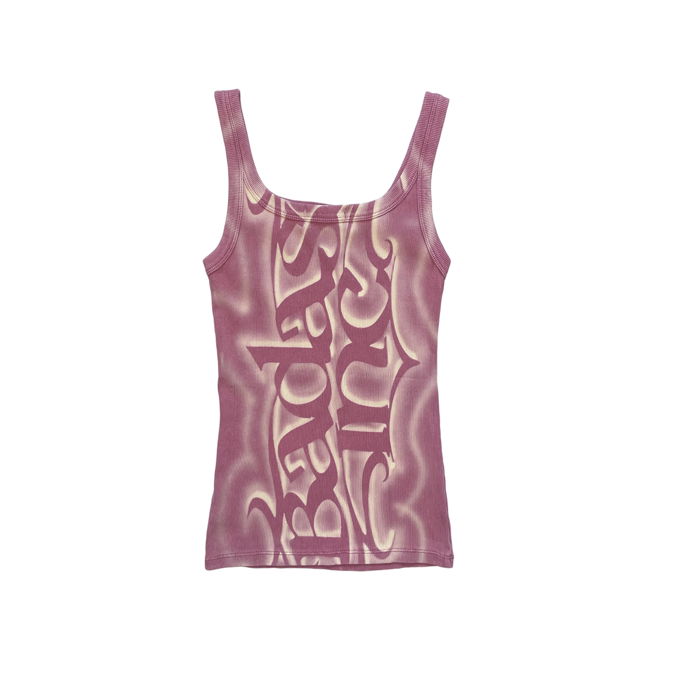 1/1 Stencil Top Washed Pink
