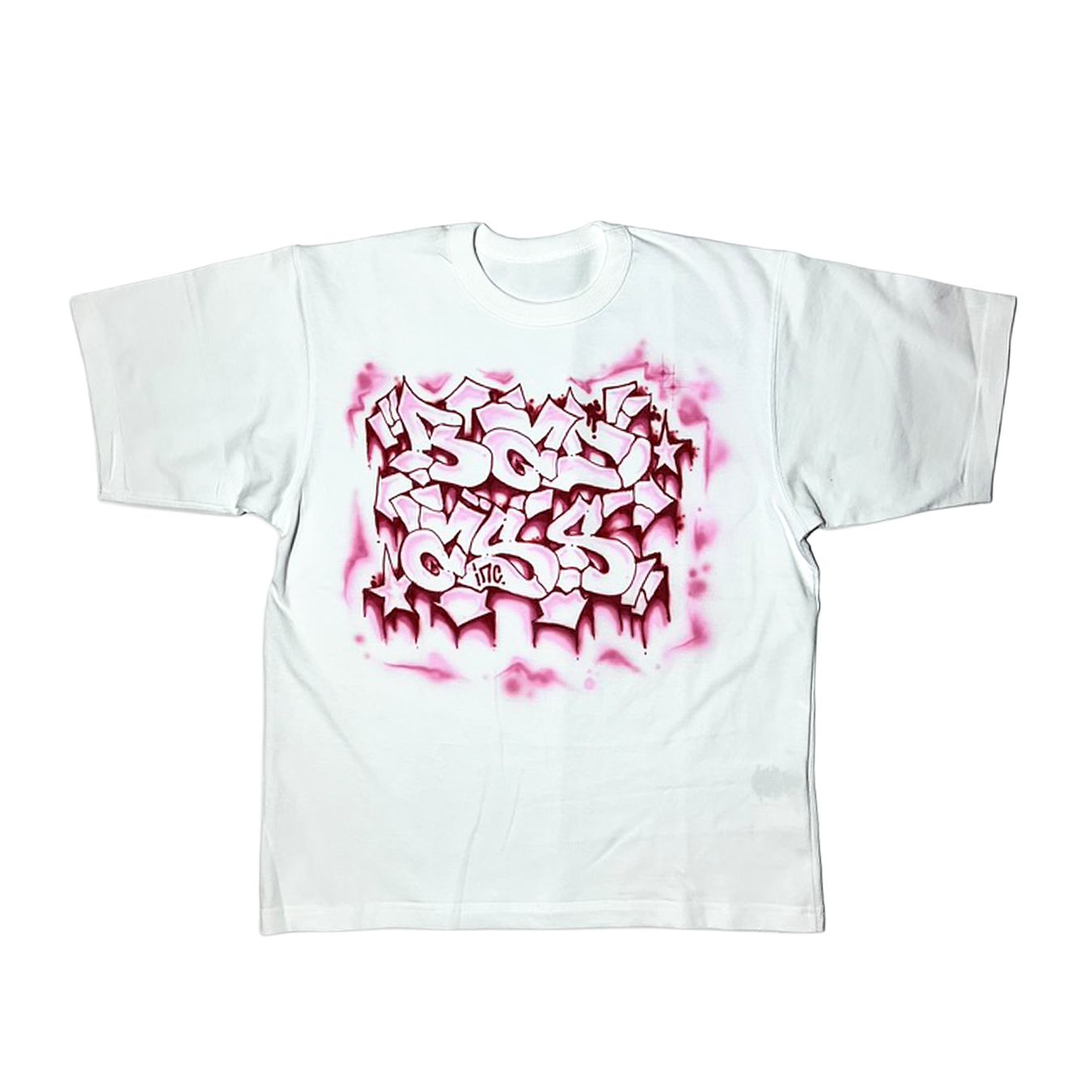 1/1 Airbrush T-Shirt Pink XS