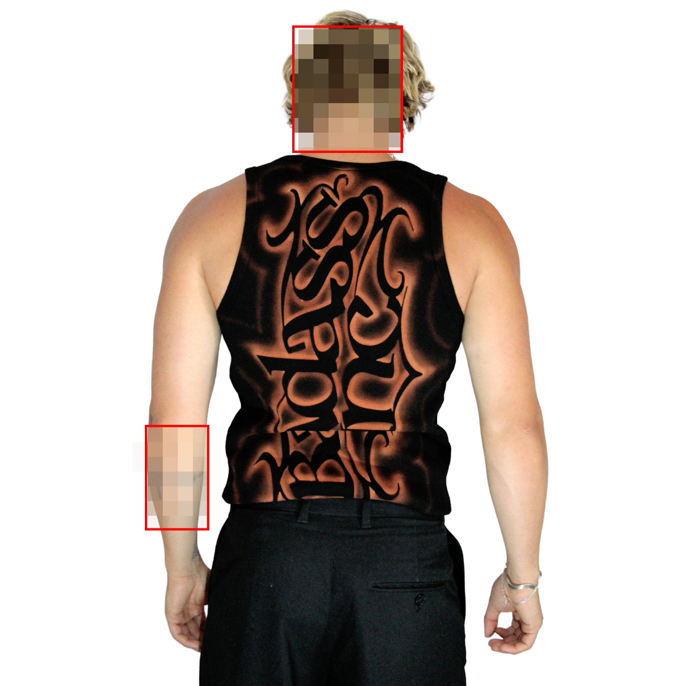 1/1 Stencil Top Black (Men‘s Size)