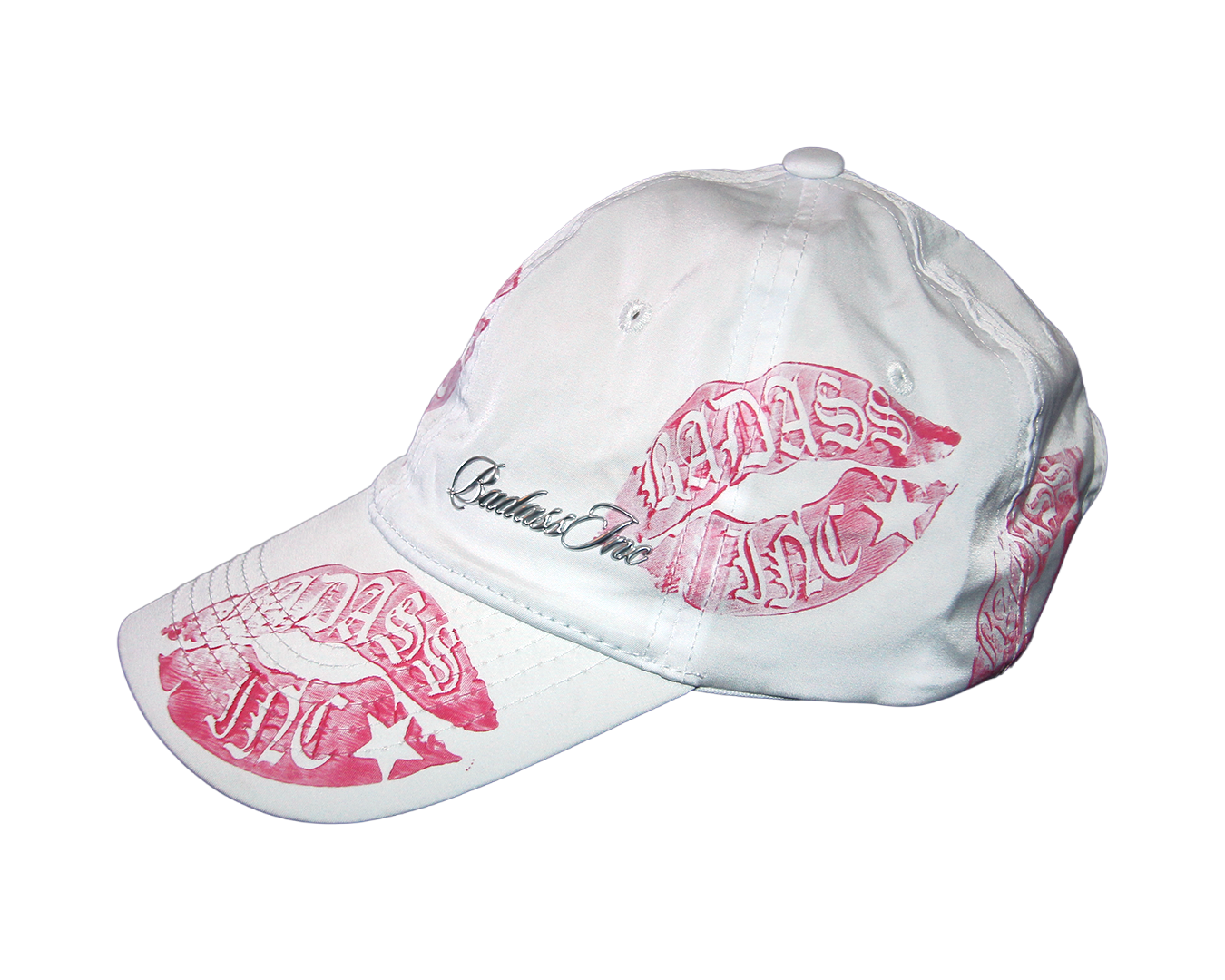 Cap Kiss White/Red