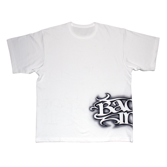 1/1 T-Shirt Stencil Black Side