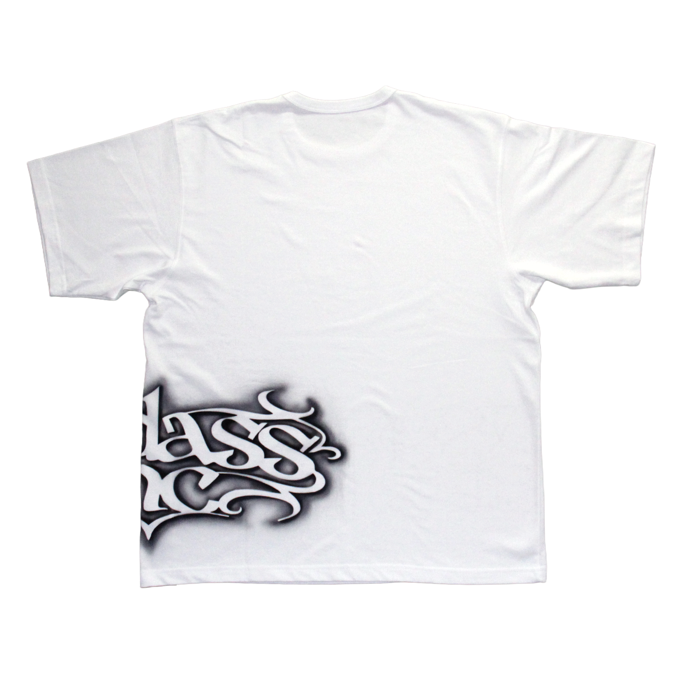 1/1 T-Shirt Stencil Black Side