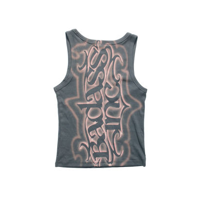 1/1 Stencil Top Grey