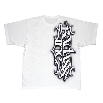 1/1 T-Shirt Stencil Black / Both Sides