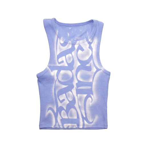 1/1 Stencil Top Blue