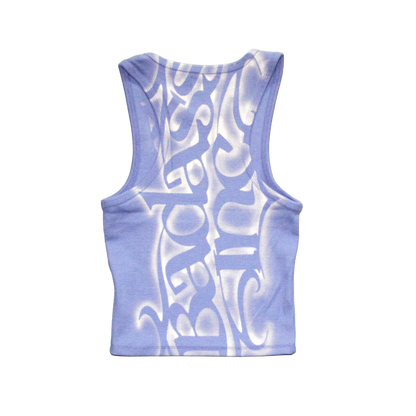 1/1 Stencil Top Blue