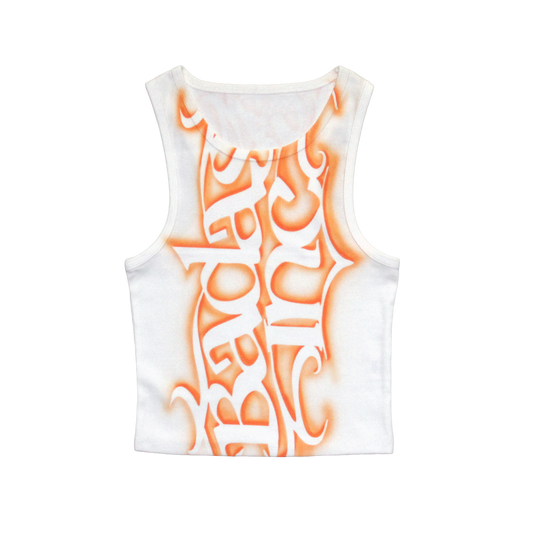 1/1 Stencil Top Orange