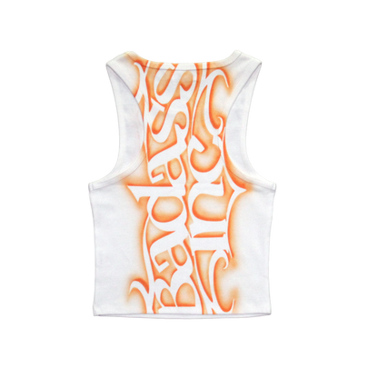 1/1 Stencil Top Orange