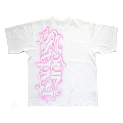 1/1 T-Shirt Stencil Pink Front/Back