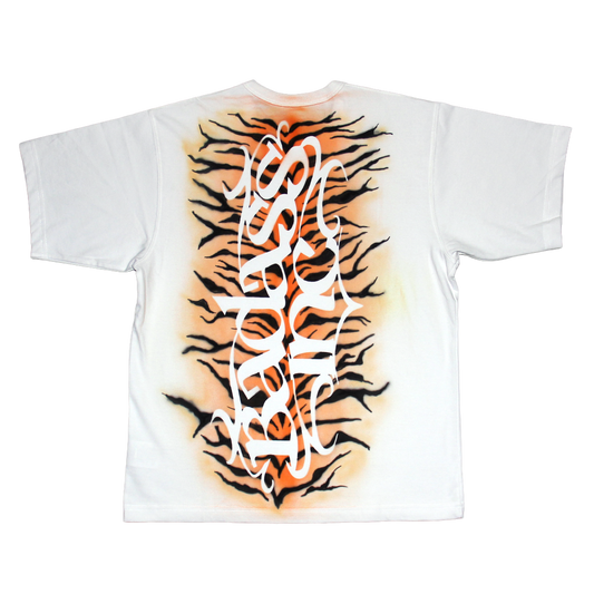 1/1 T-Shirt Stencil Tiger Style Orange