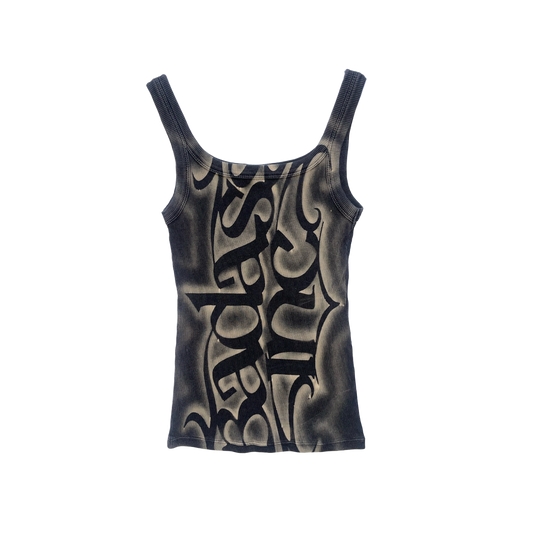 1/1 Stencil Top Washed Grey