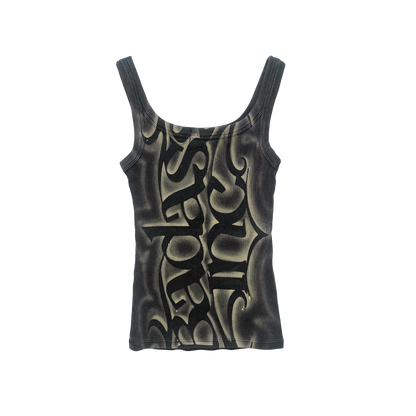 1/1 Stencil Top Washed Grey