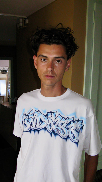 1/1 Airbrush T-Shirt S Blue Chest