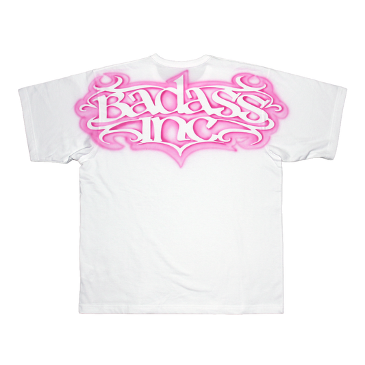 1/1 T-Shirt Stencil Pink Back