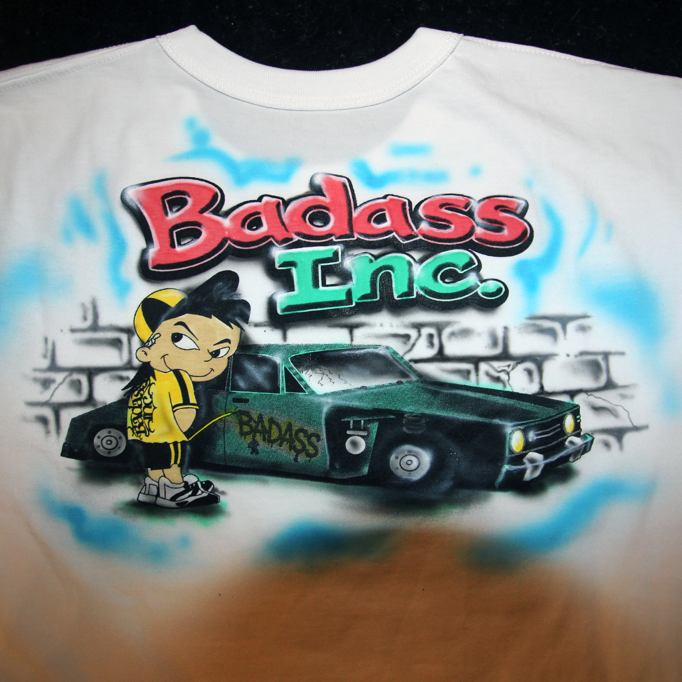 Yerba Brava Airbrush T-Shirt White