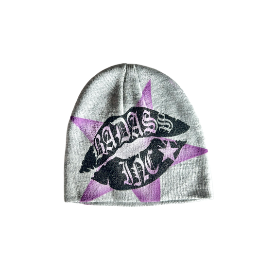 1/1 Beanie Grey / Black & Airbrush