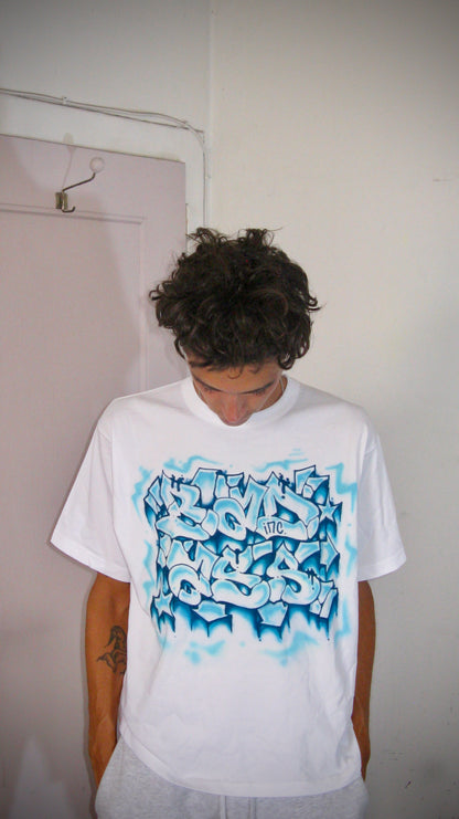 1/1 Airbrush T-Shirt Turquoise S
