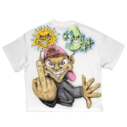 1/1 Airbrush T-Shirt "Day n' Nite"