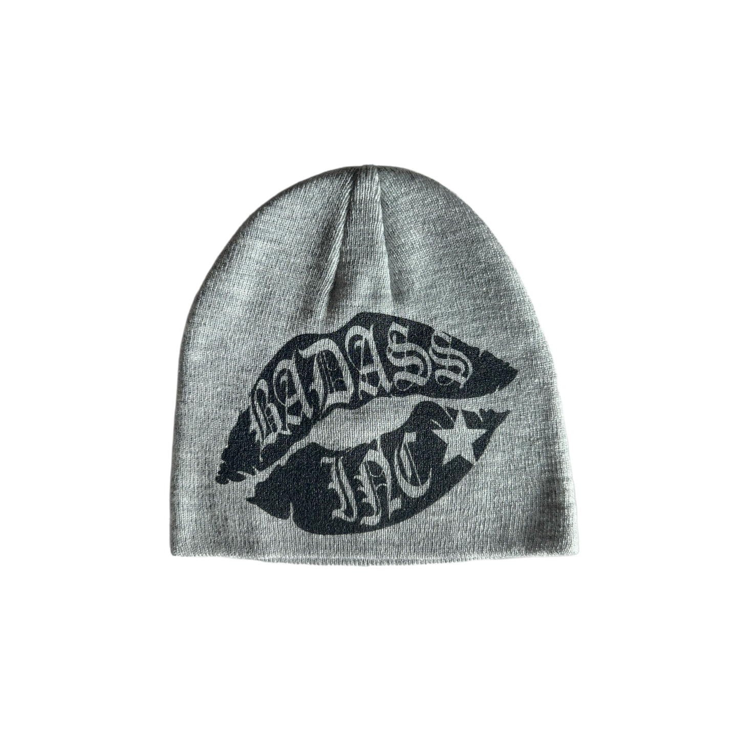 Beanie Grey / Black Logo