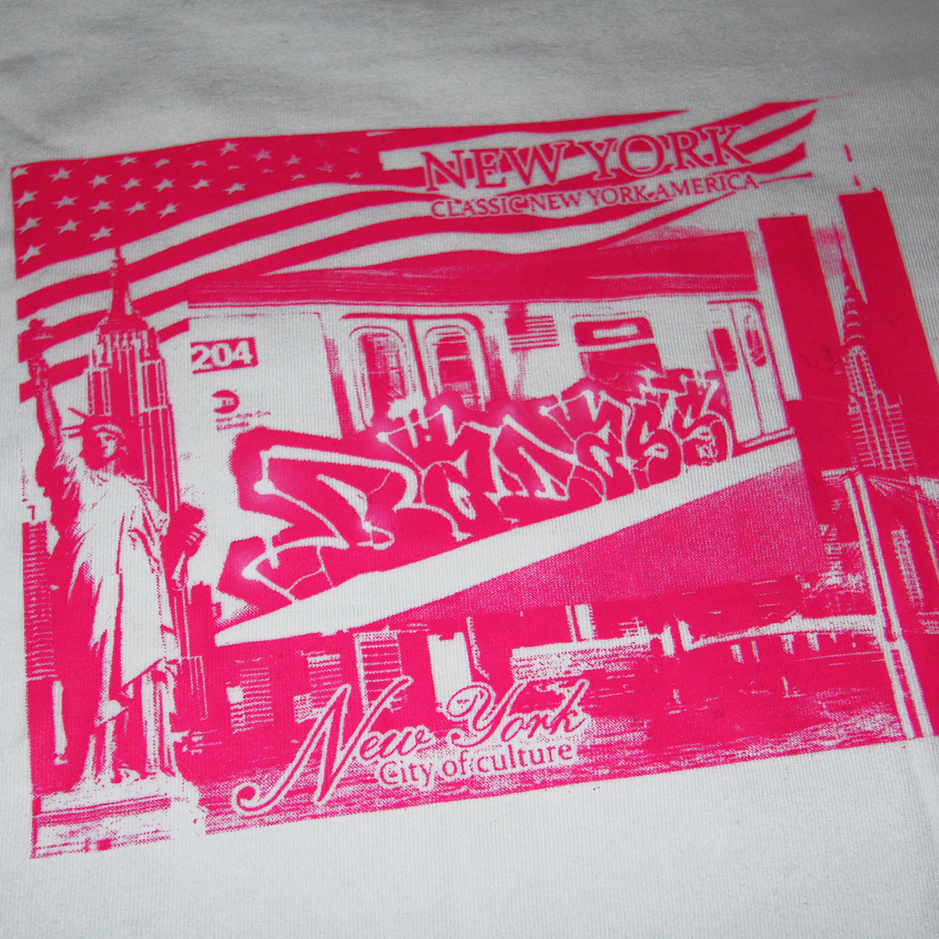 NYC T-Shirt Pink