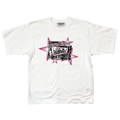 1/1 T-Shirt NY Airbrush Pink