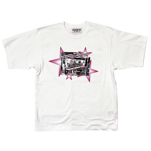 1/1 T-Shirt NY Airbrush Pink