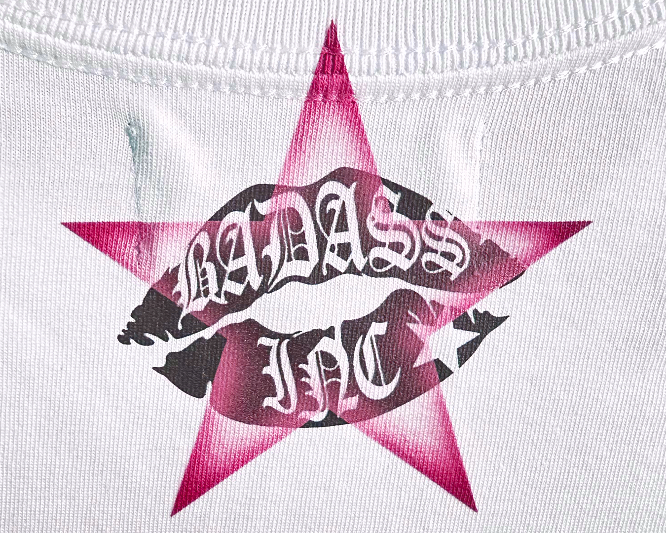 1/1 T-Shirt NY Airbrush Pink