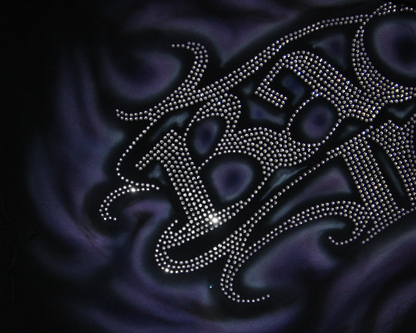 Longsleeve Rhinestone Sidepiece