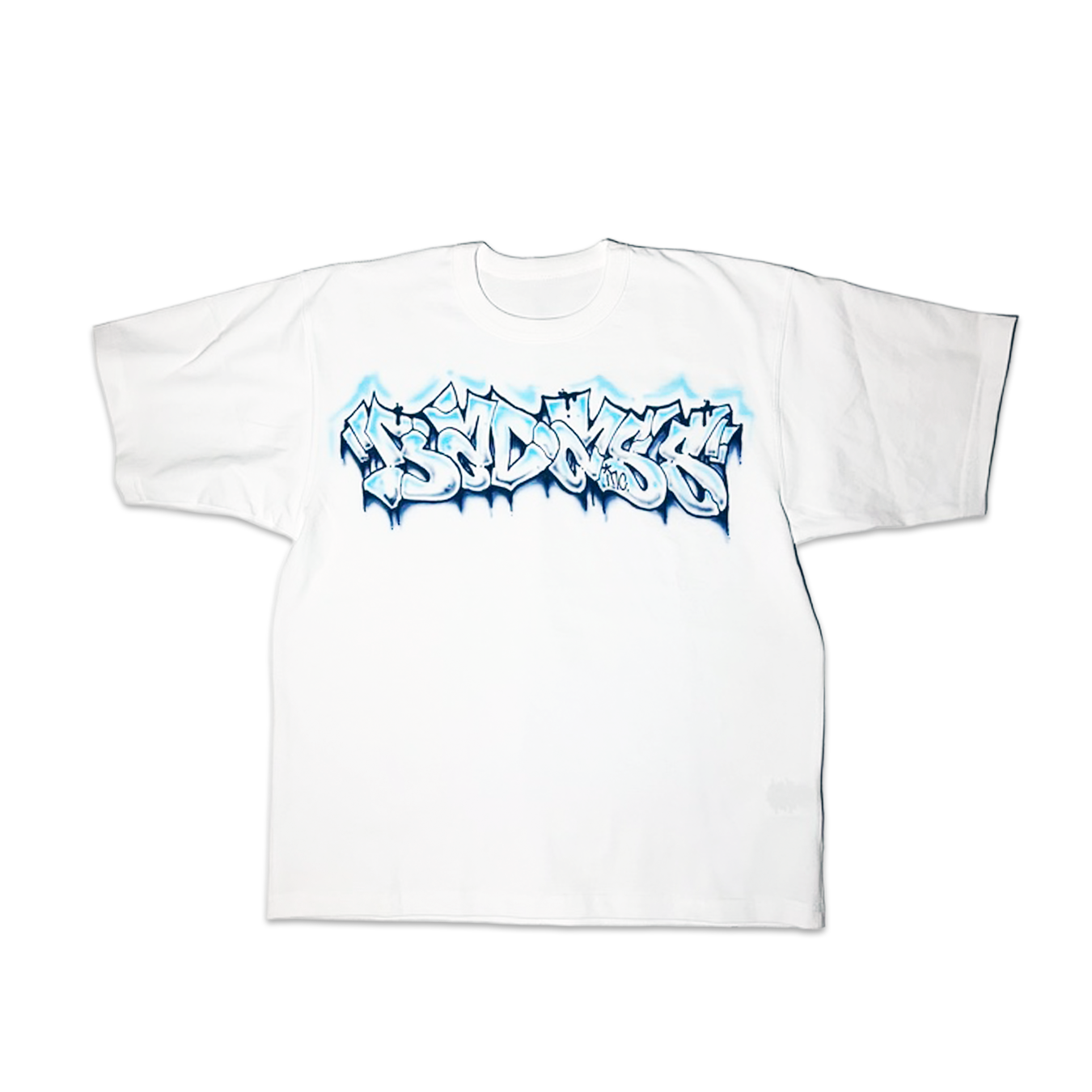 1/1 Airbrush T-Shirt S Blue Chest