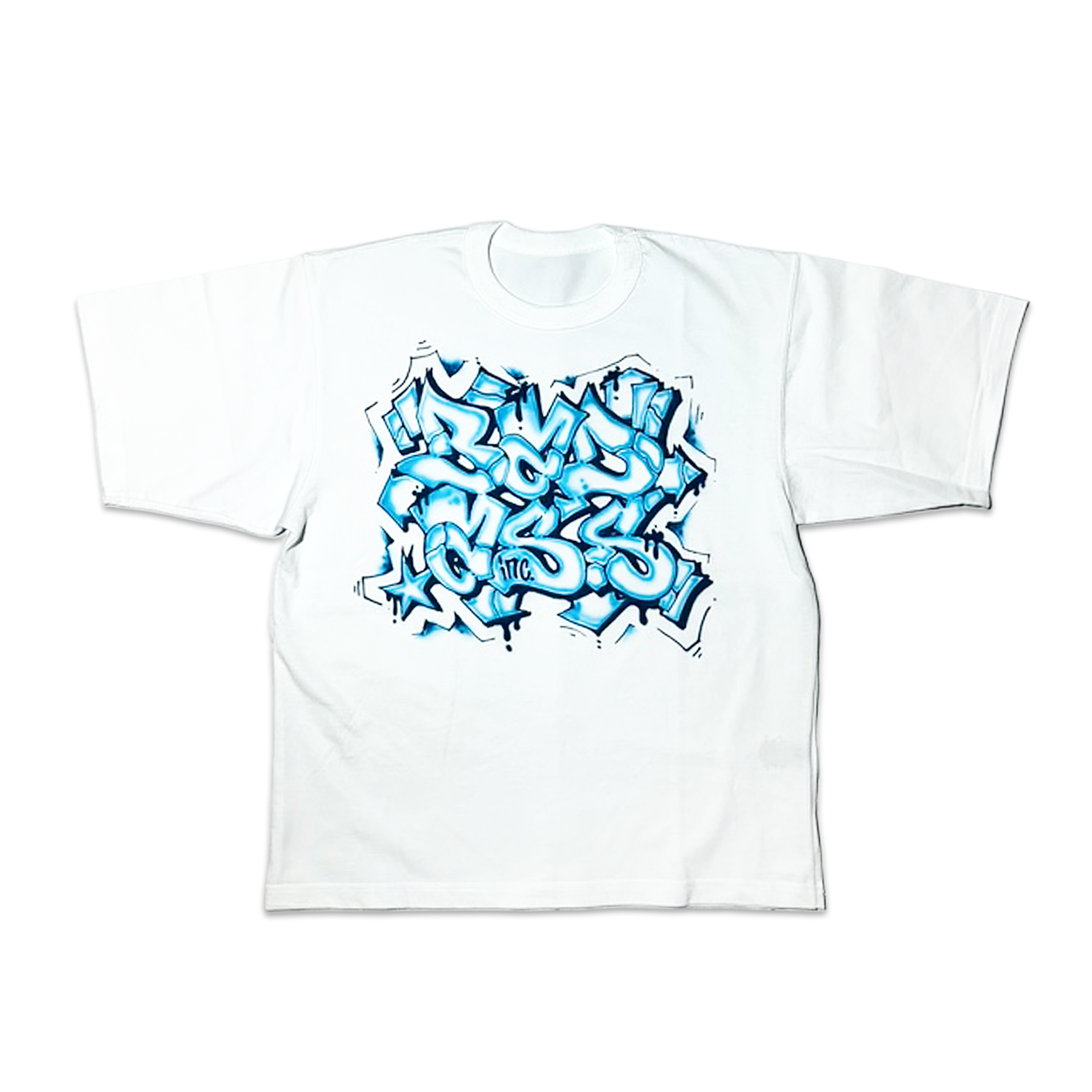 1/1 Airbrush T-Shirt XS Blue
