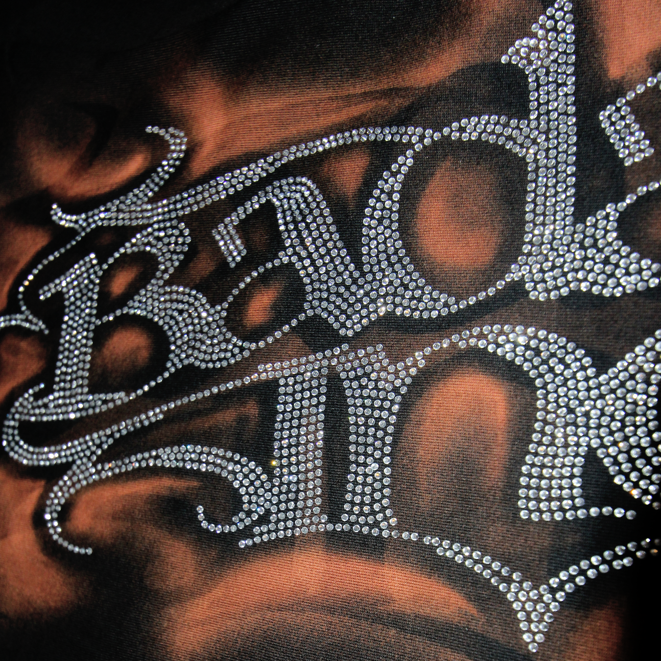 Longsleeve Rhinestone Backpiece