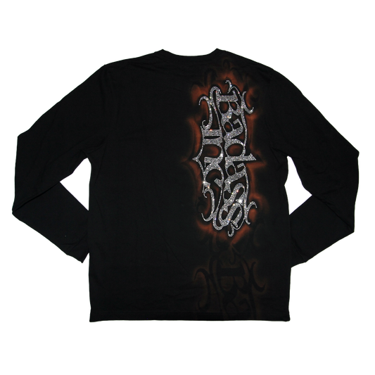 Longsleeve Rhinestone Backpiece