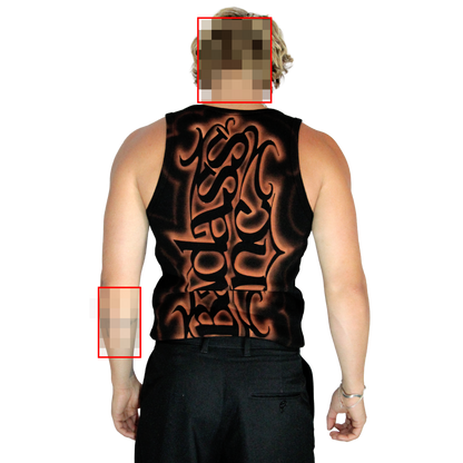 1/1 Stencil Top Black (Men‘s Size)