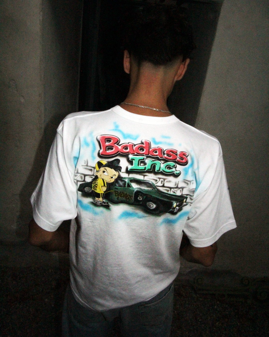 Yerba Brava Airbrush T-Shirt White