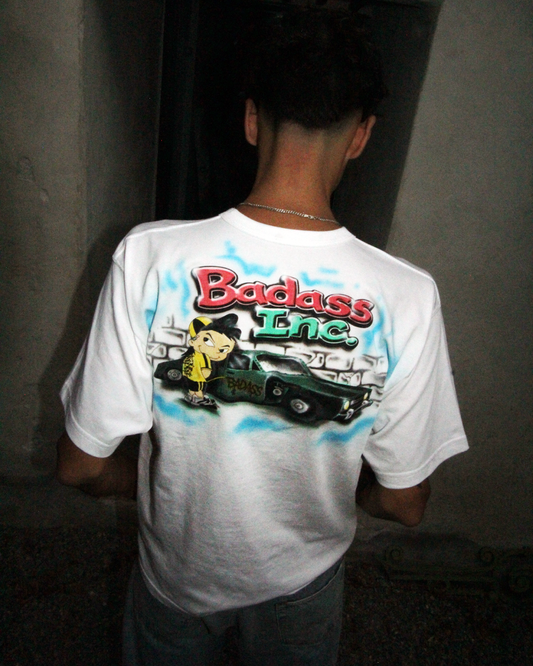 Yerba Brava Airbrush T-Shirt White