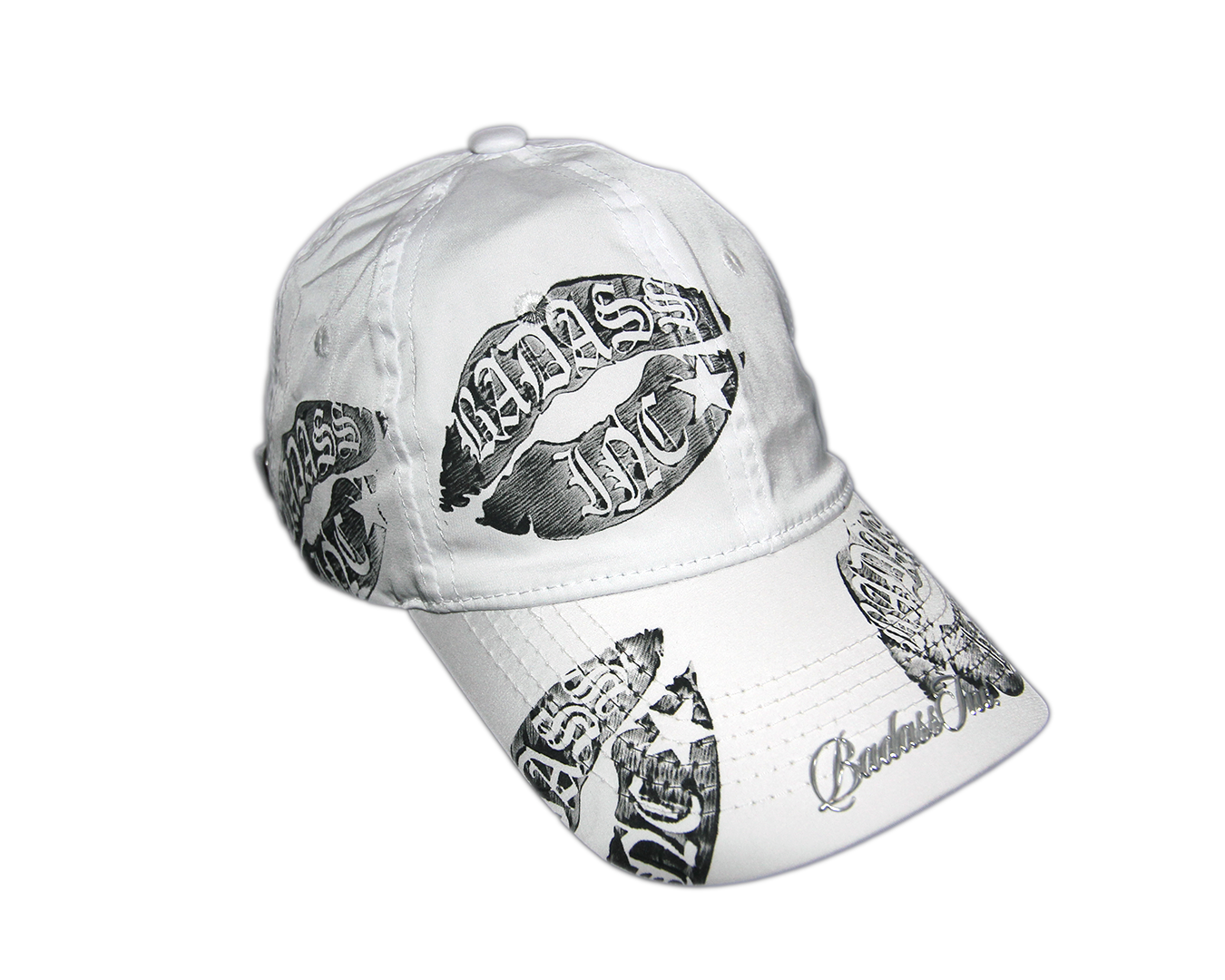Cap Kiss White/Black