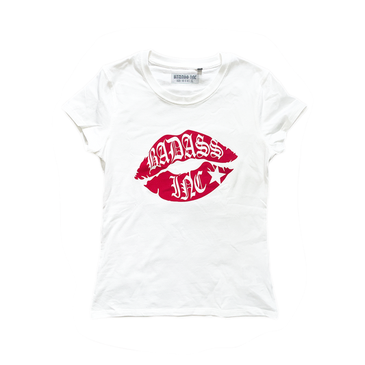 T-Shirt "French Kiss" Red (Women's Size)