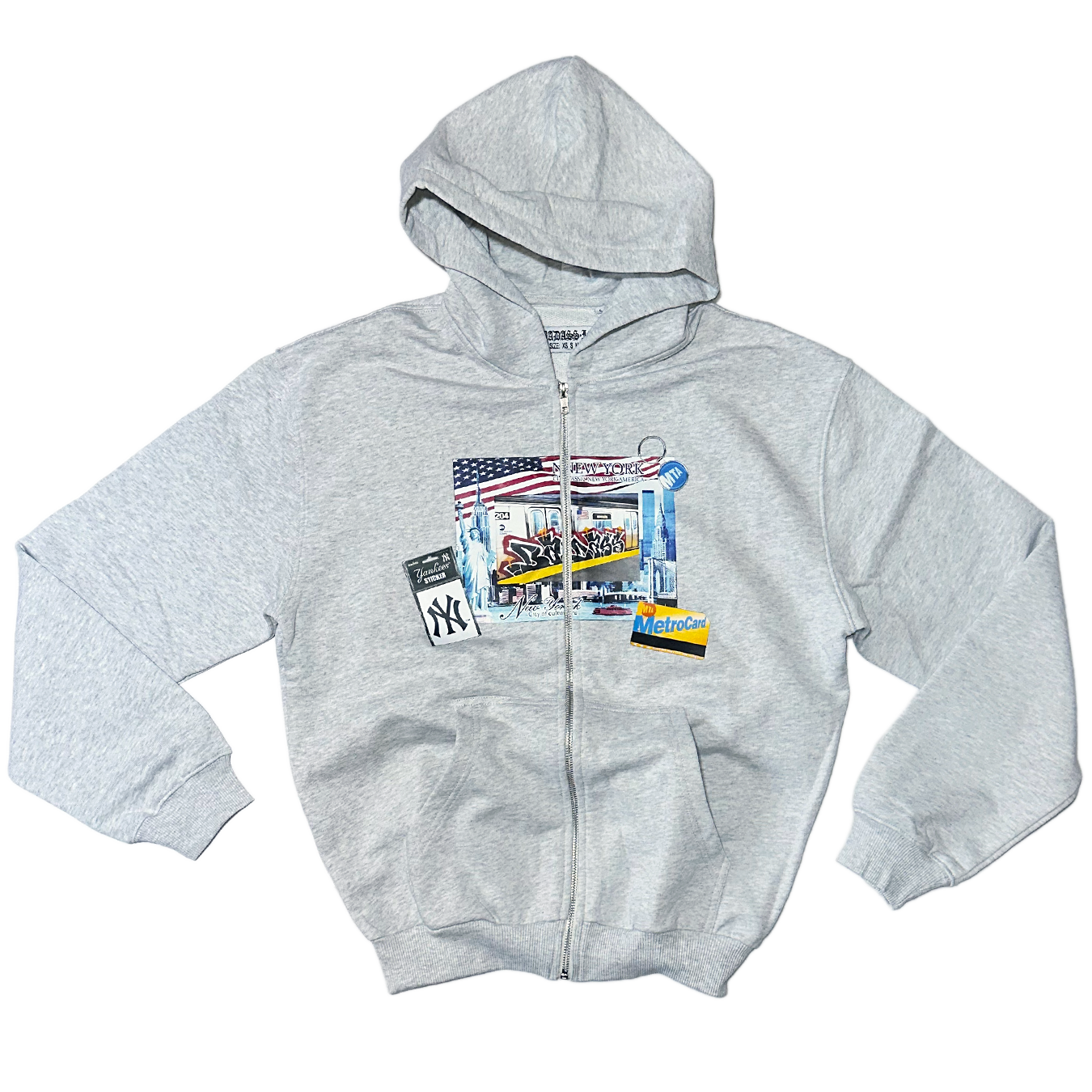 NYC Zip-Up Hoodie